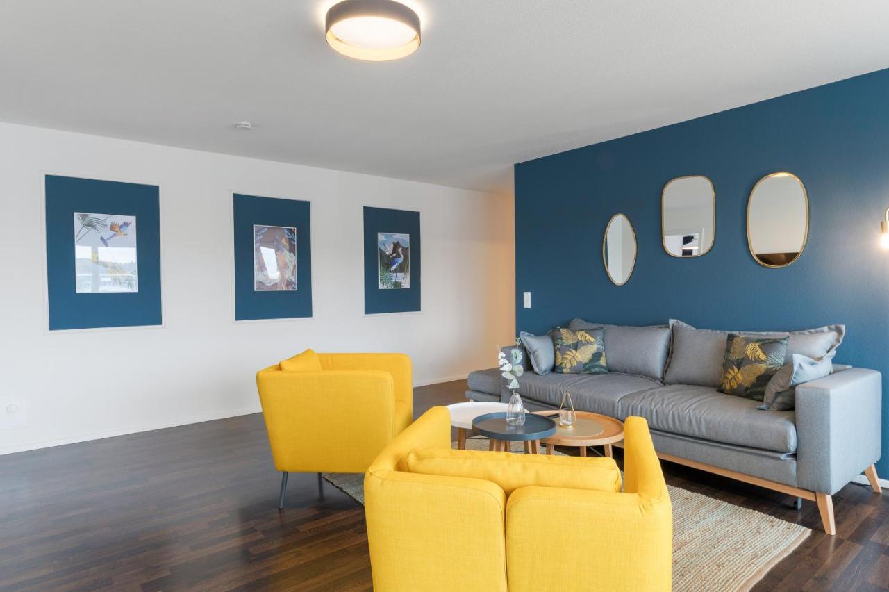 ליינפלדן-אכטרדינגן Design-Apartment - Kueche - Dachterrasse - Zentral מראה חיצוני תמונה