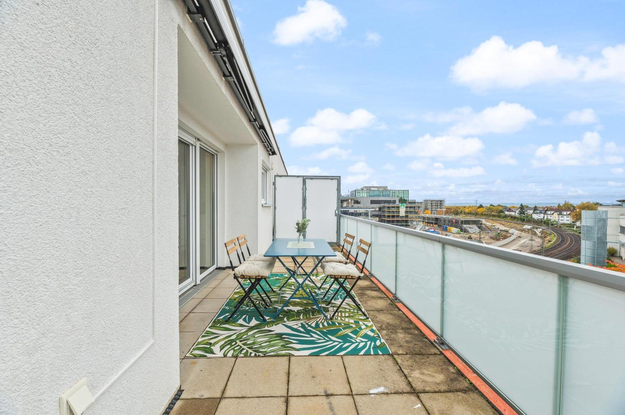 ליינפלדן-אכטרדינגן Design-Apartment - Kueche - Dachterrasse - Zentral מראה חיצוני תמונה